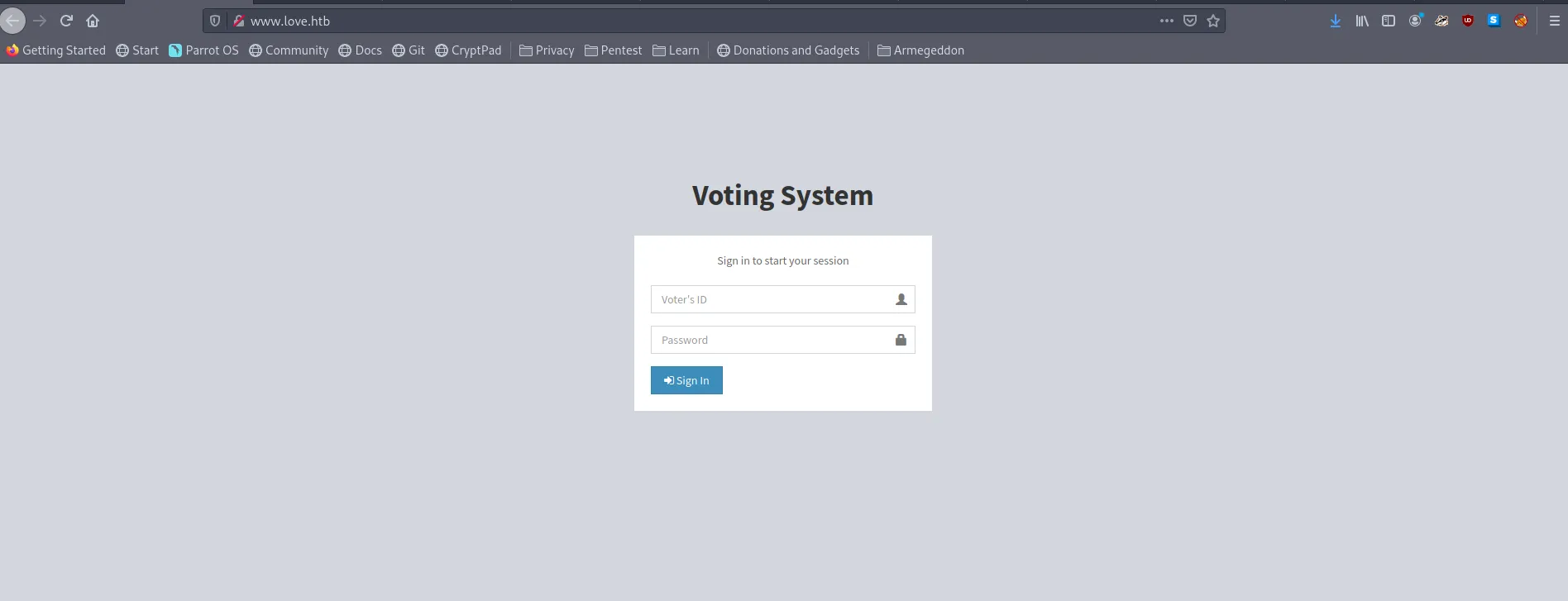Voting System On WWW